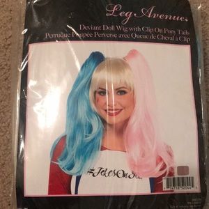 Halloween costume wig.